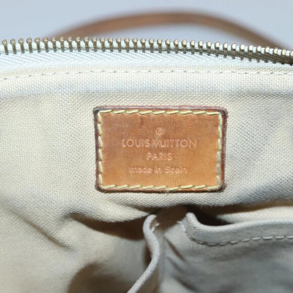 LOUIS VUITTON Damier Azur Siracusa PM Shoulder Bag N41113 LV Auth 118062 - Picture 13 of 16